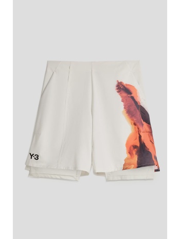 ανδρικό γκρι tennis shorts y-3 σε προσφορά