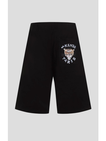 ανδρικό μαύρο drawn varsity logo printed track shorts kenzo σε προσφορά