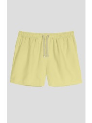 ανδρικό κίτρινο laki mid length men`s swim shorts benibeca