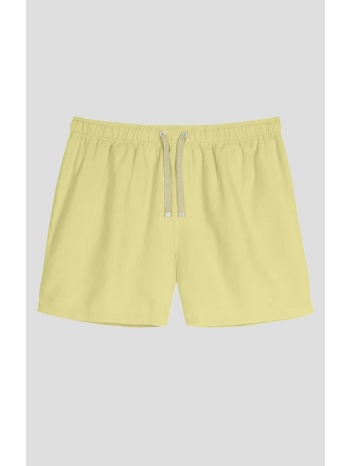 ανδρικό κίτρινο laki mid length men`s swim shorts benibeca