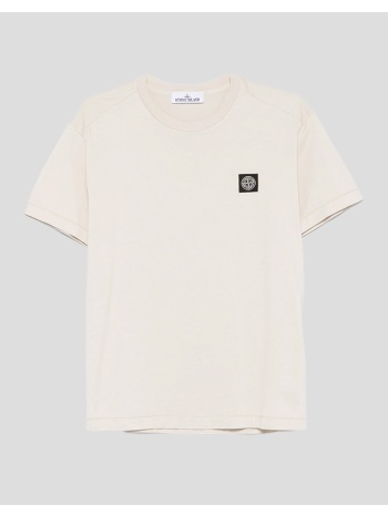 ανδρικό μπεζ lightweight-jersey t-shirt stone island