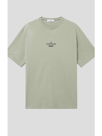 ανδρικό πράσινο archivio men`s t-shirt stone island