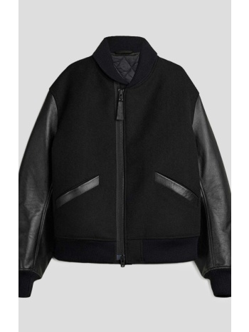 ανδρικό μαύρο letterman jacket y-3 σε προσφορά