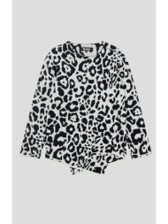ανδρικό λευκό asymmetric sweater black comme des garçons