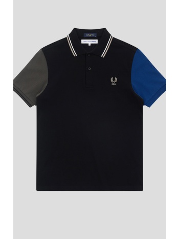 ανδρικό μαύρο men`s fred perry short sleeve polo shirt σε προσφορά