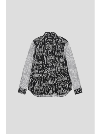 ανδρικό μαύρο reverse panel shirt black comme des garçons σε προσφορά