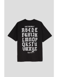 ανδρικό μαύρο style 001 t-shirt vans