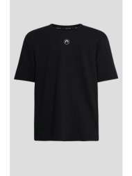 ανδρικό μαύρο organic cotton plain t-shirt marine serre