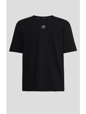 ανδρικό μαύρο organic cotton plain t-shirt marine serre σε προσφορά