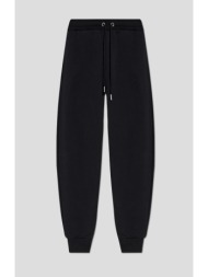 ανδρικό μαύρο black cotton men`s sweatpants ami paris