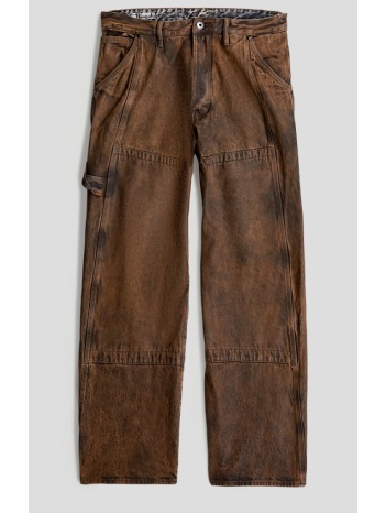 ανδρικό καφέ contor 3d loose carpenter jeans g-star σε προσφορά