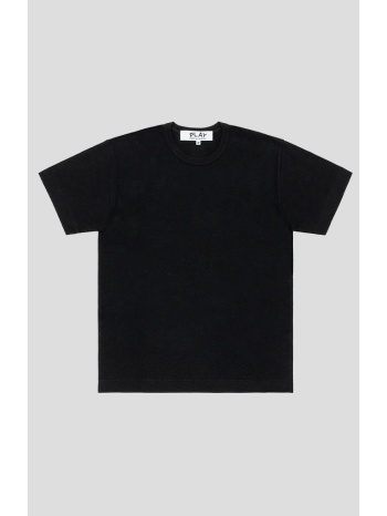ανδρικό μαύρο reverse black heart t-shirt comme des garçons