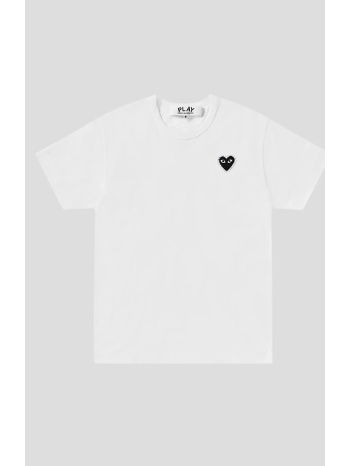ανδρικό λευκό classic t-shirt comme des garçons play