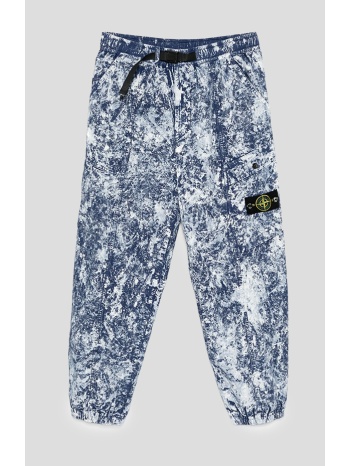 ανδρικό μπλε stretch cargo pants stone island σε προσφορά