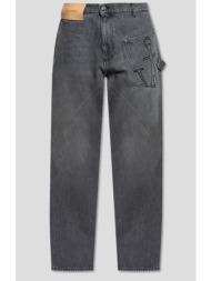 ανδρικό γκρι twisted workwear jeans jwanderson
