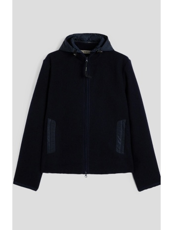 ανδρικό μπλε werner shetland wool jacket aspesi σε προσφορά