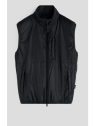 ανδρικό μαύρο jil technical fabric gilet aspesi
