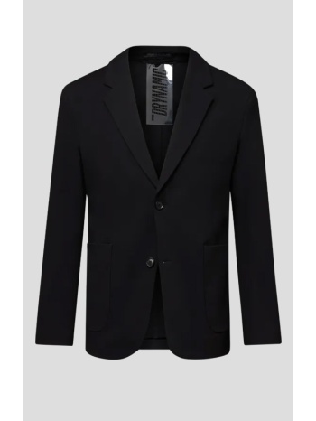 ανδρικό μαύρο single-breasted jacket drykorn