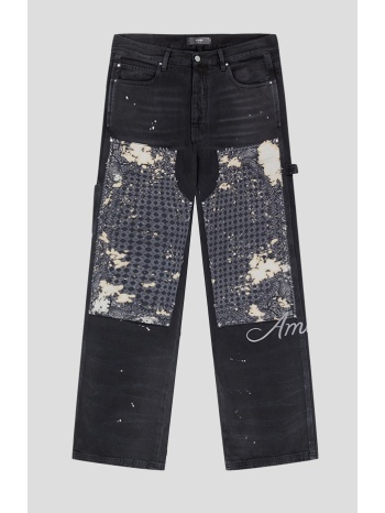 ανδρικό μαύρο bleach bandana carpenter jean amiri σε προσφορά