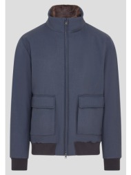 ανδρικό μπλε bomber jacket herno