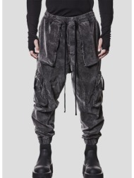 ανδρικό γκρι men`s velvet cargo trousers thom krom