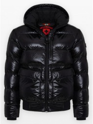ανδρικό μαύρο blackbird men blouson puffer jacket wellensteyn