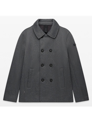 ανδρικό γκρι faux double-breasted jacket unity σε προσφορά