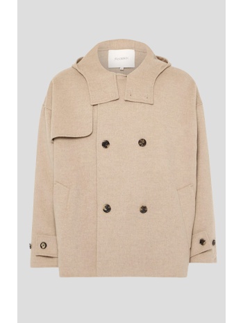ανδρικό μπεζ oversized peacoat jwanderson σε προσφορά