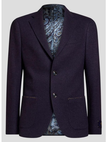 ανδρικό μπλε single-breasted blazer etro σε προσφορά