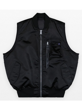 ανδρικό μαύρο ma-1 base vest alpha industries σε προσφορά