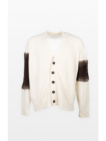 ανδρικό μπεζ braid cardigan atomo factory σε προσφορά