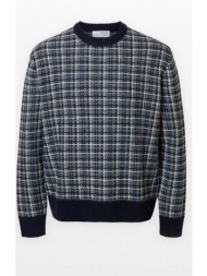 ανδρικό μαύρο wool blend ...