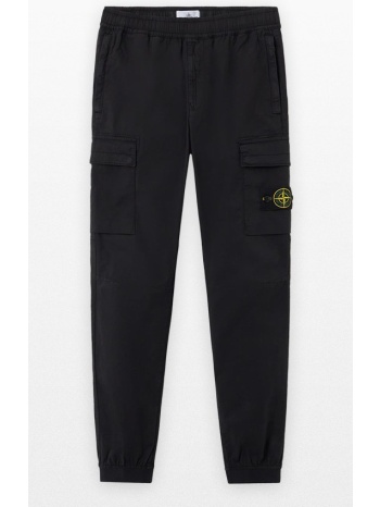 ανδρικό μαύρο supima® cotton twill stretch-tc cargo