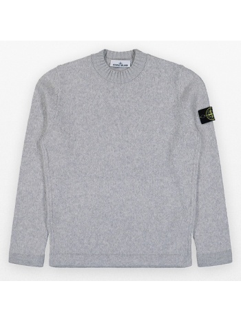 ανδρικό γκρι fancy yarn crewneck jumper stone island σε προσφορά