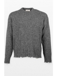 ανδρικό γκρι crewneck jumper atomo factory