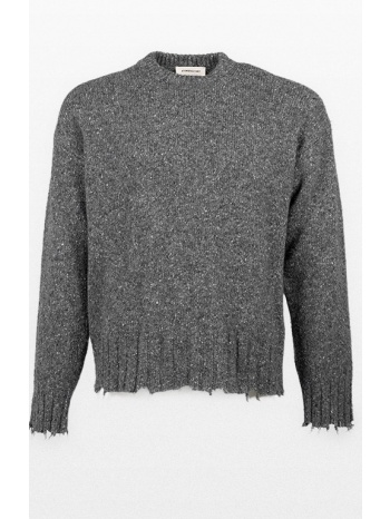 ανδρικό γκρι crewneck jumper atomo factory σε προσφορά