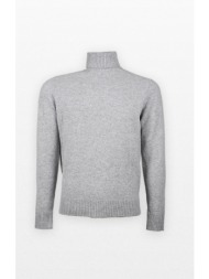 ανδρικό γκρι neck sweater +39masq