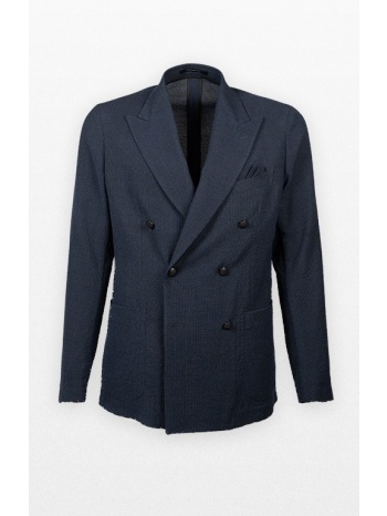 ανδρικό μπλε double-breasted blazer tagliatore