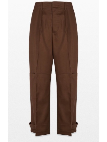 ανδρικό καφέ brown costin trousers costumein