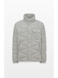 ανδρικό μπεζ geometric jacket duno