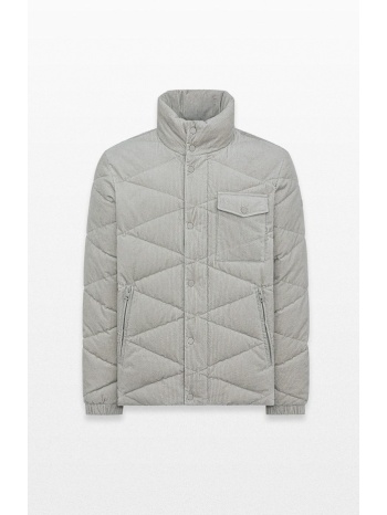 ανδρικό μπεζ geometric jacket duno σε προσφορά