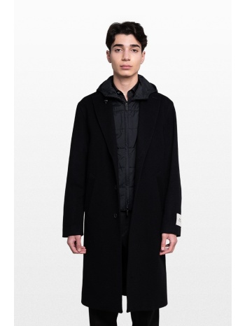 ανδρικό μαύρο coat in black corneliani σε προσφορά