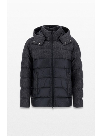 ανδρικό μαύρο down puffer jacket herno σε προσφορά