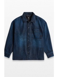 ανδρικό μπλε boxy fit ...