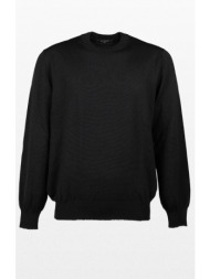 ανδρικό μαύρο black sweater gran sasso