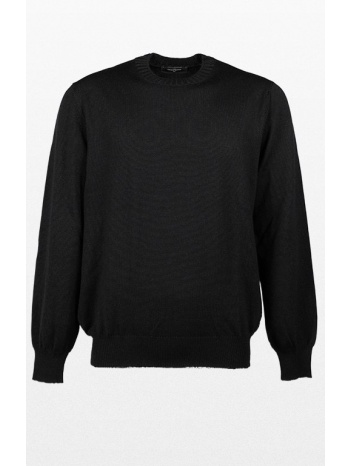 ανδρικό μαύρο black sweater gran sasso