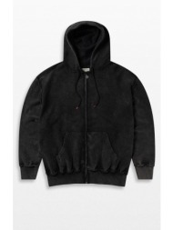 ανδρικό μαύρο reverso temple hoodie aries