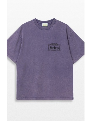 ανδρικό μωβ aged ancient temple tee aries σε προσφορά