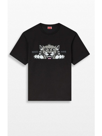 ανδρικό μαύρο oversized t-shirt kenzo σε προσφορά