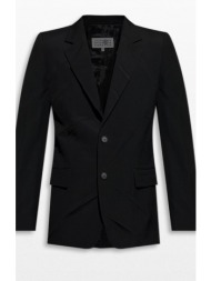 ανδρικό μαύρο suit jacket mm6 maison margiela